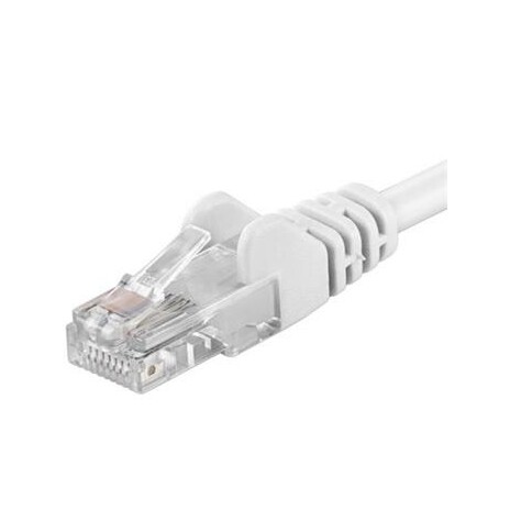 Patch kabel UTP RJ45-RJ45 level 5e 3m bílá
