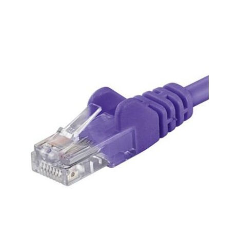 Patch kabel UTP RJ45-RJ45 level 5e 2m fialová