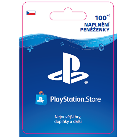ESD CZ - PlayStation Store el. peněženka - 100 Kč