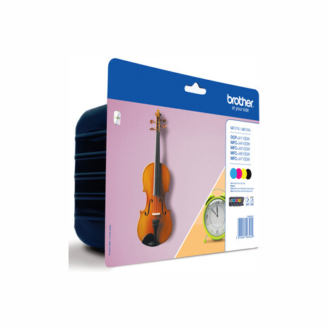 Brother LC127XL Value Pack - 4-balení - Vysoká kapacita - černá, žlutá, azurová, purpurová - originál - blistr - inkoustová cartridge - pro Brother DCP-J4110DW, MFC-J4410DW, MFC-J4510DW, MFC-J4710DW