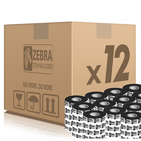Zebra TT páska Wax, šířka 83mm, délka 300m