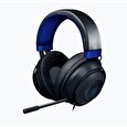 Razer sluchátka Kraken pro konzole, modro-černé, 3.5 mm jack, herní