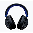 Razer sluchátka Kraken pro konzole, modro-černé, 3.5 mm jack, herní