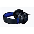 Razer sluchátka Kraken pro konzole, modro-černé, 3.5 mm jack, herní