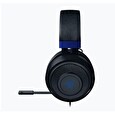 Razer sluchátka Kraken pro konzole, modro-černé, 3.5 mm jack, herní