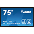 75" iiyama TE7503MIS-B1AG: IPS, 4K, 350cd/m2, 24/7, iiSignage, WiFi, 2x Touch Pen, HDMI, VGA, DP,USB