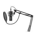 Streamovací mikrofon Genesis Radium 400, USB, kardioidní polarizace, ohybné rameno, pop-filter