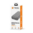 Natec EM Power Bank TREVI 20 000mAh, 2xUSB-A; 1xUSB-C, black