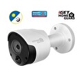 iGET HOMEGUARD HGNVK85304 Kamerový PoE systém se SMART detekcí pohybu, 8-kanálový FullHD NVR + 4x FullHD venkovní kamera