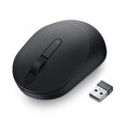 Dell MS3320W - Myš - optický - 3 tlačítka - bezdrátový - 2.4 GHz, Bluetooth 5.0 - černá - s 3 years Advanced Exchange Service