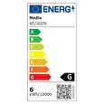 Nedis Wi-Fi chytrá LED žárovka s vláknem/ E27/ ST64/ 5,5W/ 230V/ 350lm/ teplá až studená bílá/ stmívatelná/ zlatá