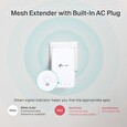 TP-LINK AC1200 Whole-Home Mesh Wi-Fi System Deco M3(2-Pack), 2xGigabit port