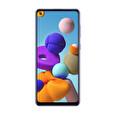 Samsung Galaxy A21s - Smartphone - dual-SIM - 4G LTE - 64 GB - microSD slot - GSM - 6.5" - 1600 x 720 pixelů - PLS TFT - RAM 4 GB (13 MP přední kamera) - 4x zadní fotoaparát - Android - modrá
