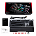 ADATA XPG klávesnice SUMMONER RGB Cherry MX Red CZ layout