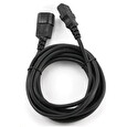 Gembird kabel síťový prodlužovací VDE 3m IEC320 C13/14