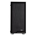 FSP/Fortron ATX Midi Tower CMT140 Black, průhledná bočnice