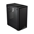 FSP/Fortron ATX Midi Tower CMT140 Black, průhledná bočnice