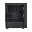 FSP/Fortron ATX Midi Tower CMT140 Black, průhledná bočnice