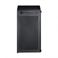 Spire skříň VISION 7025 RGB + 4x 12CM RGB fans, Midi Tower, gaming, bez zdroje, Black