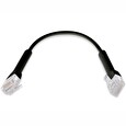 UBNT Ethernet Patch Kabel, 0,22m, Cat6, černý