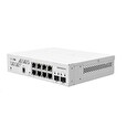 MikroTik Cloud Smart Switch CSS610-8G-2S+IN, 8 gigabit.portů, PoE-In, 2xSFP+, SwOS