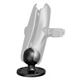RAM Mounts kruhový adaptér s AMPS vzorem děr s kulovým čepem 1,5", RAM-202U