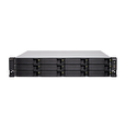 QNAP TS-h1886XU-RP-D1622-32G (Xeon 3,2GHz, ZFS, 32GB ECC RAM, 12x3,5"+6x2,5", 4x GbE, 2x 10GbE SFP+)