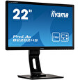22" iiyama B2282HS-B5: TN, FullHD@75Hz, 250cd/m2, 1ms, VGA, HDMI, DVI, height, pivot, černý