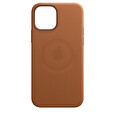Apple iPhone 12 Pro Max Leather Case with MagSafe - Saddle Brown