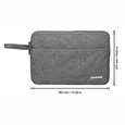 Manhattan Pouzdro Laptop Sleeve Seattle, Fits Widescreens Up To 14.5", 383 x 270 x 30 mm, šedá