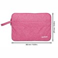 Manhattan Pouzdro Laptop Sleeve Seattle, Fits Widescreens Up To 14.5", 383 x 270 x 30 mm, Coral