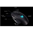 Acer PREDATOR CESTUS 315 - herní myš, 4 levels DPI 800-6500dpi, Pixart 3325 senzor, IPS/speed 100, 8 tlačítek