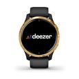Garmin GPS elegantní sportovní hodinky Venu Gold/Black Band