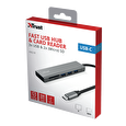 Trust HALYX FAST USB-C HUB & CARD READER