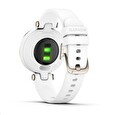 Garmin hodinky Lily Sport Cream Gold/White Silicone Band