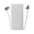 PWB FIXED Zen Lightning/USB-C, 10 000 mAh, bílá