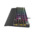 Genesis mechanická klávesnice THOR 400, US layout, RGB podsvícení, software, Kailh Red