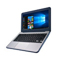 ASUS Vivobook EDU W202/11,6''/Intel N3350 (2C/2T)/4GB/64GB eMMC/CR/W10P/Blue/2Y PUR