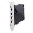 ASUS ThunderboltEX 3-TR expansion card, dual Thunderbolt, 3 ports (USB Type-C), DP 1.4, PCIe 3.0 x4