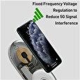 Baseus Planet 2v1 bezdrátová nabíječka bílá + USB adaptér a kabel Type-C 1m