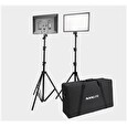Nanlite LumiPad 25 Set - 2x stativ a rukojeť, brašna