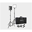 Nanlite LumiPad 25 Set - 2x stativ a rukojeť, brašna