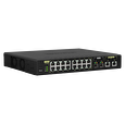 QNAP řízený switch QSW-M2116P-2T2S (16x 2,5GbE PoE+ RJ45 / 2x 10GbE RJ45 PoE++ / 2x 10GbE SFP+)