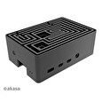 Akasa case Maze Pro, pro Raspberry Pi 4, hliník, černá