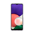 Samsung Poloprůhledný zadní kryt A22 5G Transparent