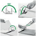 Mobilní pořadač Leitz 180° Active WOW, 75 mm, černá