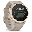 Garmin chytré sportovní GPS hodinky fenix6S PRO Solar, LightGold/Sand Band