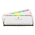 CORSAIR Dominator 16GB, DDR4, DIMM, 3200Mhz, 2x8GB, XMP, RGB, CL16, bílá
