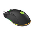 Genesis herní optická myš Krypton 290 6400DPI, RGB, SW, černá