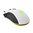 Genesis herní optická myš Krypton 290 6400DPI, RGB, SW, bílá